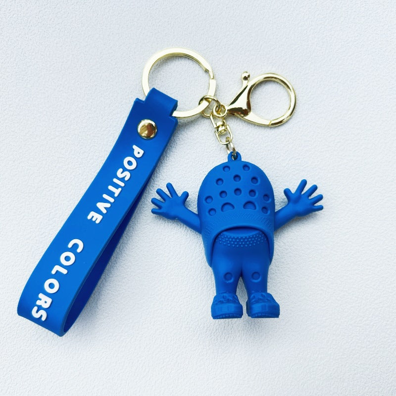 Wholesale PVC Cute Hole Shoes, Slippers, Keychains
